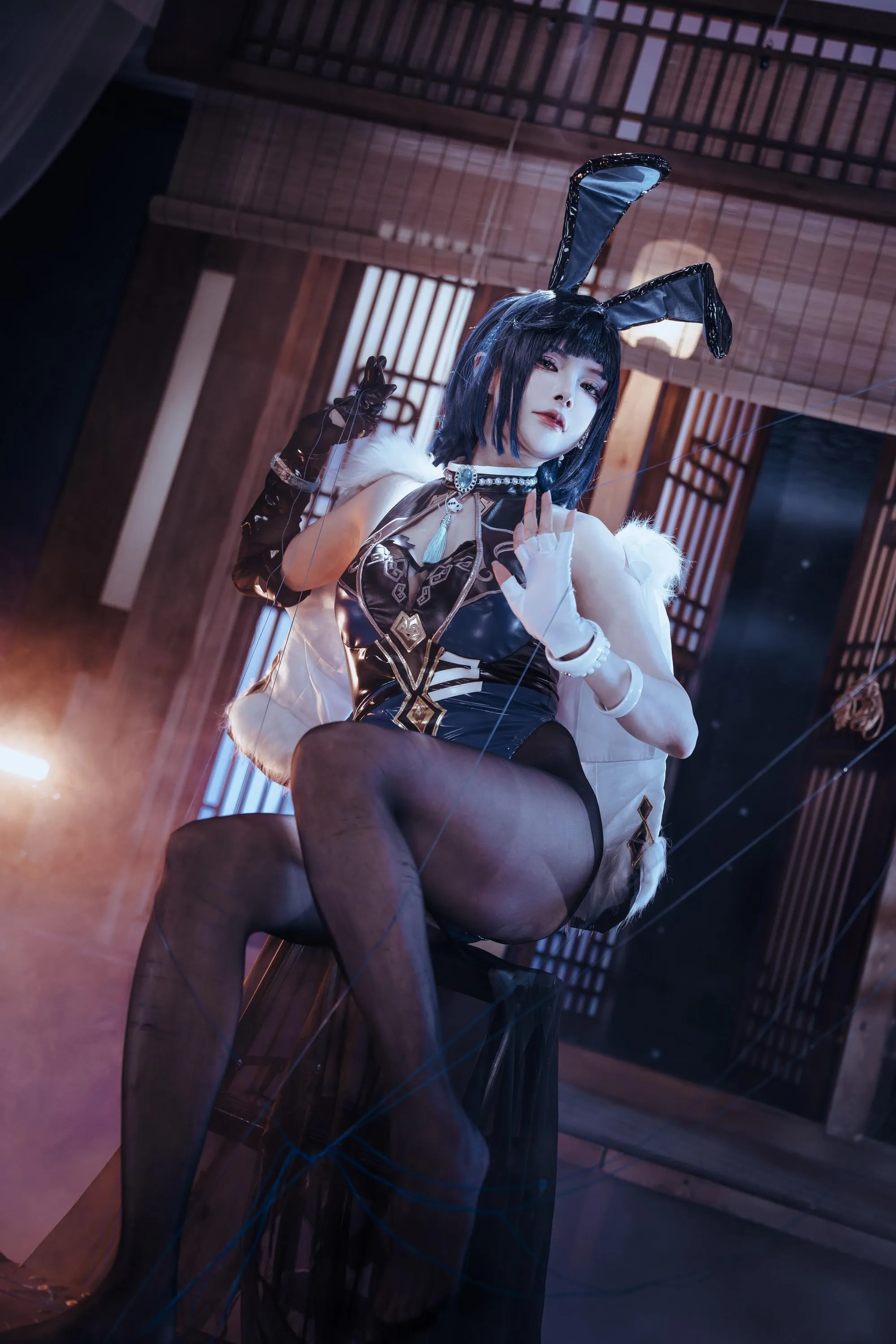 秋和柯基 – NO.105 夜兰 兔女郎 [92P]插图4